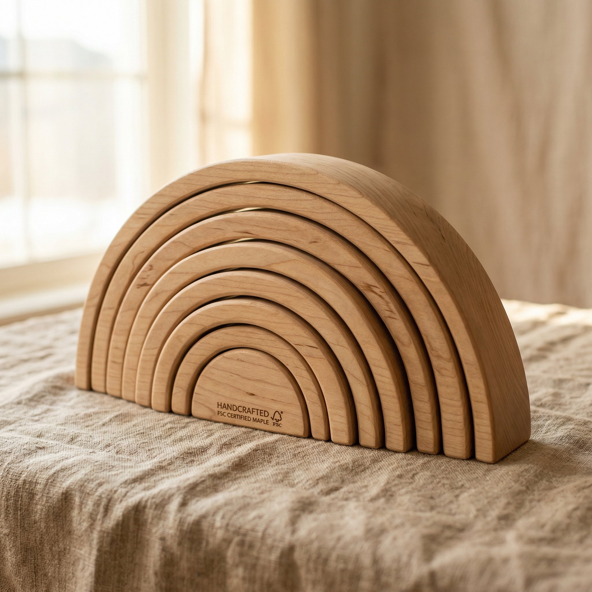 Maple Rainbow Stacker